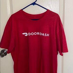 Red doordash shirt